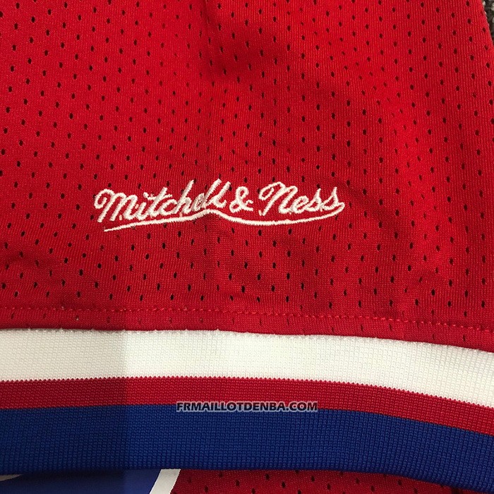 Maillot Manche Courte Philadelphia 76ers Allen Iverson NO 3 Rouge